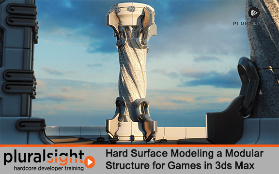 دانلود دوره آموزشی Hard Surface Modeling a Modular Structure for Games in 3ds Max
