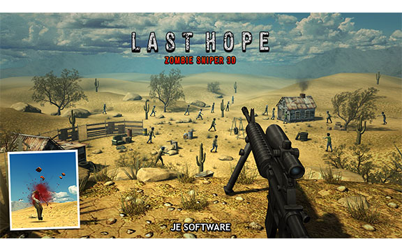 دانلود بازی Last Hope Sniper – Zombie War v1.1 برای اندروید و iOS