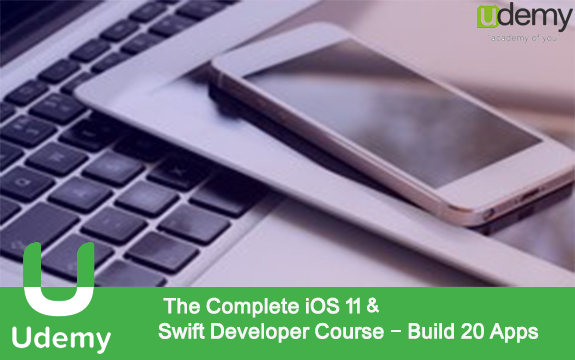 دانلود دوره آموزشی The Complete iOS 11 & Swift Developer Course – Build 20 Apps