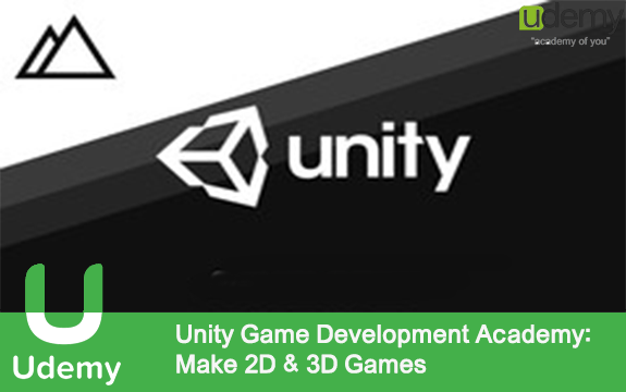 دانلود دوره آموزشی Unity Game Development Academy: Make 2D & 3D Games