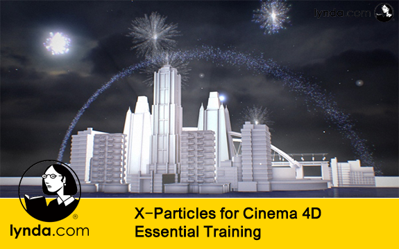 دانلود دوره آموزشی X-Particles for Cinema 4D Essential Training از Lynda
