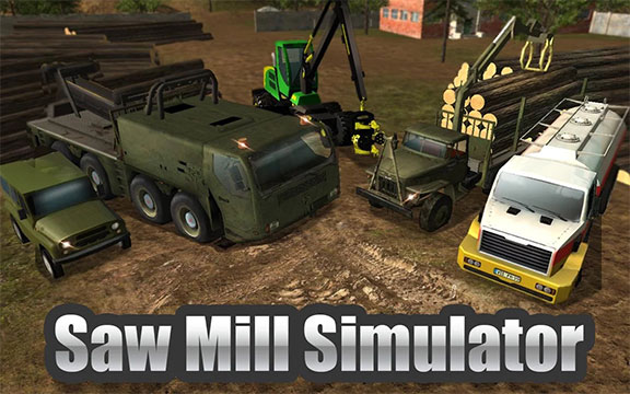 دانلود بازی Sawmill Driver Simulator 3D v1.06 برای اندروید
