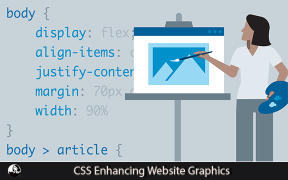 دانلود فیلم آموزشی CSS Enhancing Website Graphics