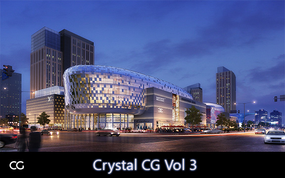 دانلود مدل سه بعدی صحنه خارجی Crystal CG Vol 3 برای 3ds Max