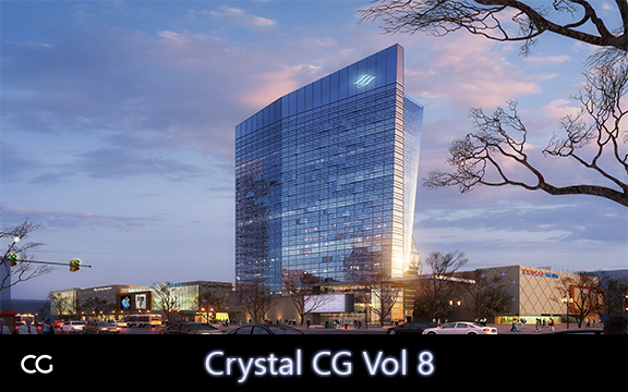 دانلود مدل سه بعدی صحنه خارجی Crystal CG Vol 8 برای 3ds Max