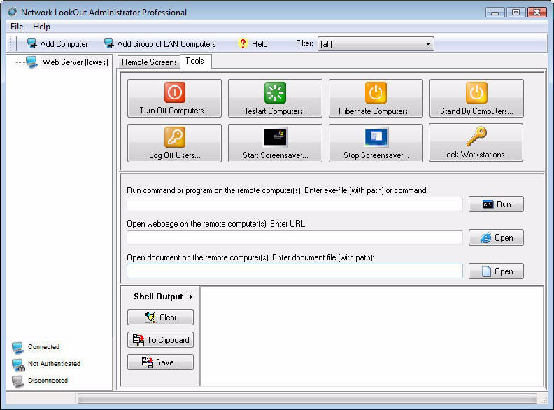 free for mac download Network LookOut Administrator Professional 5.1.1