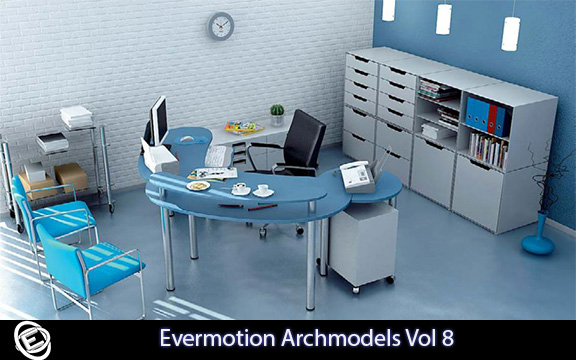 دانلود آرچ مدل Evermotion Archmodels Vol 8 برای 3ds max