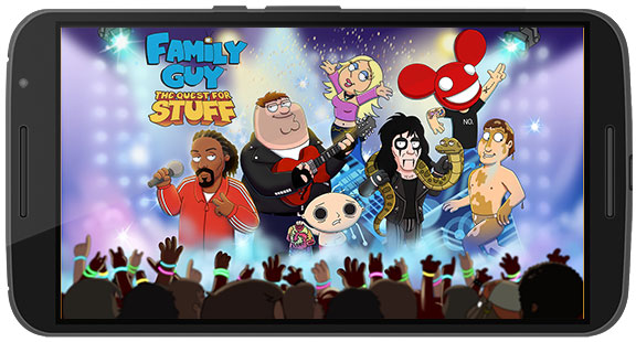 دانلود بازی Family Guy The Quest for Stuff v1.61.6 برای اندروید و iOS + مود