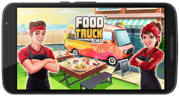 دانلود بازی Food Truck Chef v1.3.1 برای اندروید و iOS + مود
