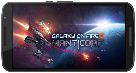 دانلود بازی Galaxy on Fire 3 Manticore v2.1.3 برای اندروید و iOS + مود