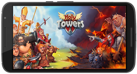 دانلود بازی Holy TD Epic Tower Defense v1.48 برای اندروید + مود