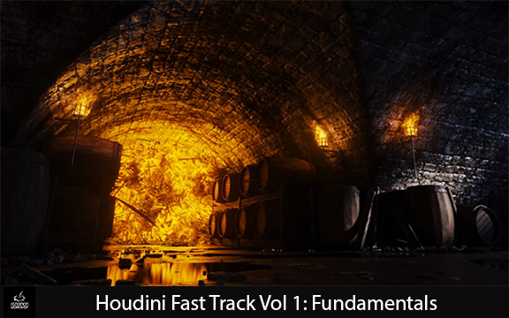 دانلود فیلم آموزشی Houdini Fast Track Vol 1 Fundamentals