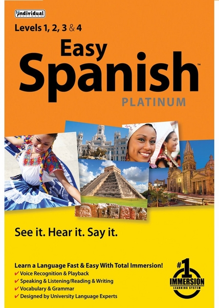دانلود نرم افزار آموزش زبان اسپانیایی Individual Software Easy Spanish Platinum v11.0