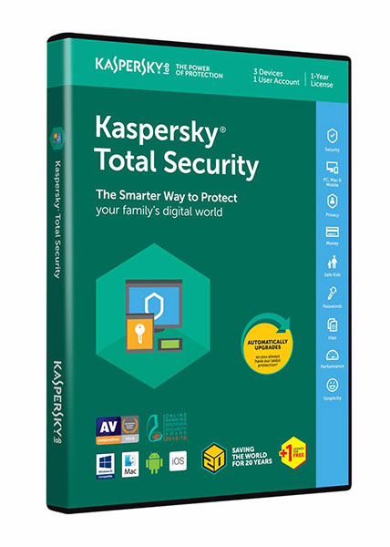 دانلود نرم افزار امنیتی Kaspersky Total Security 2019 v19.0.0.1088