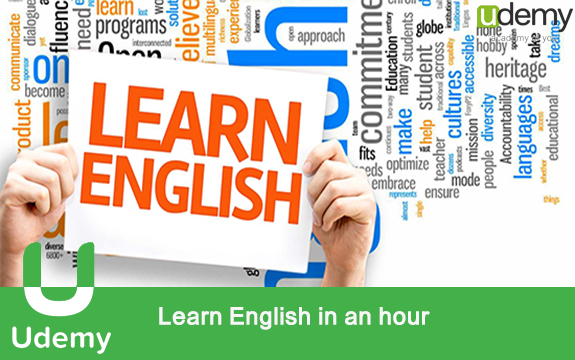دانلود دوره آموزشی Learn English in an hour از Udemy