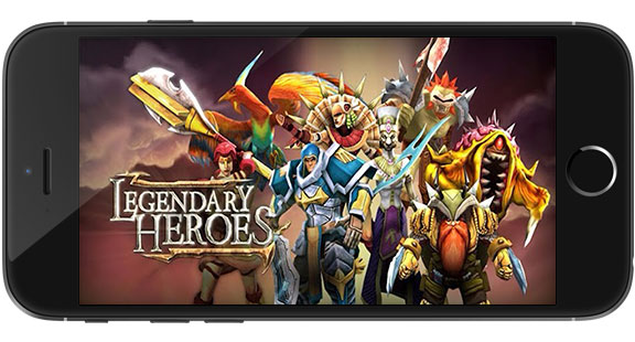دانلود بازی Legendary Heroes MOBA v3.0.5 برای اندروید و iOS + مود