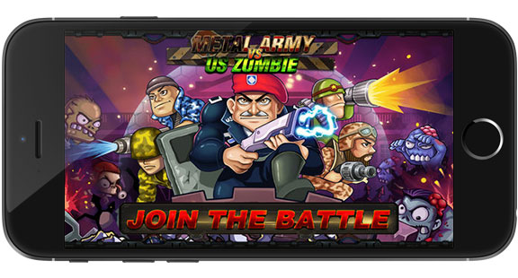 دانلود بازی Metal Army vs US Zombie v2.0.1.2 برای اندروید و iOS