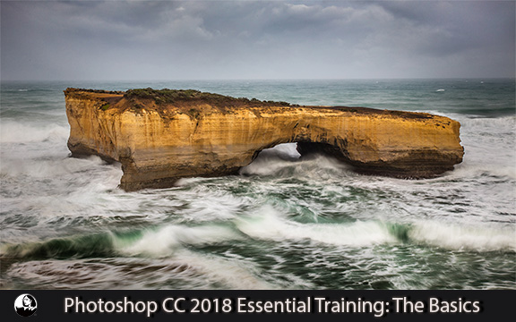 دانلود فیلم آموزشی Photoshop CC 2018 Essential Training The Basics