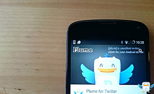 دانلود نرم افزار Plume for Twitter