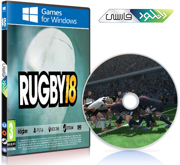 دانلود بازی کامپیوتر RUGBY 18 نسخه SKIDROW