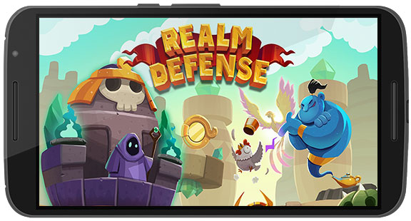 دانلود بازی Realm Defense v1.10.6 برای اندروید و iOS + مود