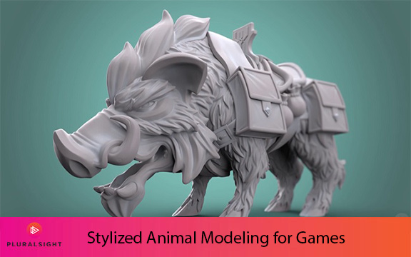 دانلود فیلم آموزشی Stylized Animal Modeling for Games