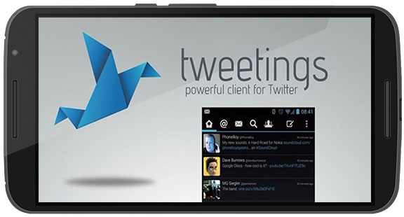 دانلود نرم افزار Tweetings for Twitter v11.4.0.1 برای اندروید و iOS
