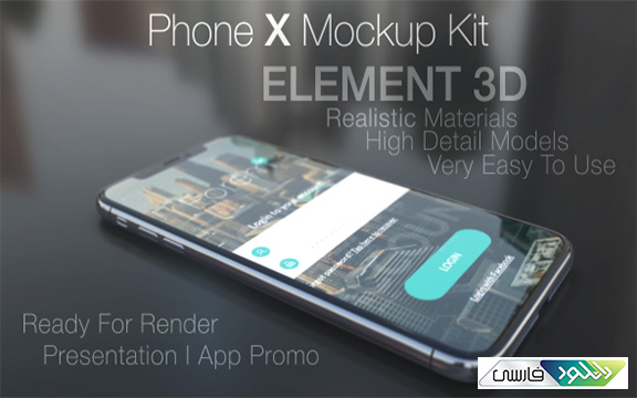 دانلود پروژه آماده افتر افکت Videohive Phone X Mockup Kit