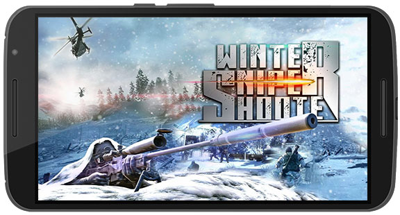 دانلود بازی Winter Mountain Sniper v1.1.1 برای اندروید + مود