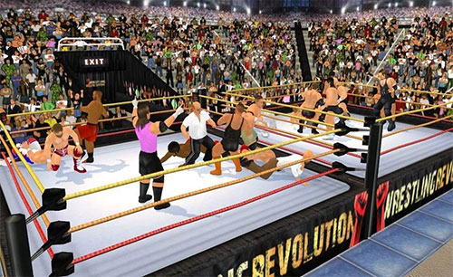 دانلود بازی Wrestling Revolution 3D