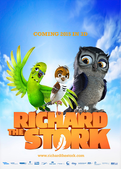 دانلود انیمیشن سینمایی Richard the Stork 2017 با کیفیت 1080p