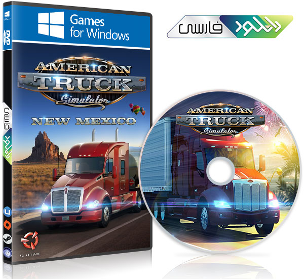 دانلود بازی American Truck Simulator New Mexico – PC نسخه PLAZA + آخرین آپدیت