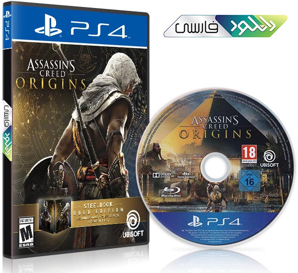 دانلود بازی Assassins Creed Origins برای PS4 + آپدیت 120 و DLC