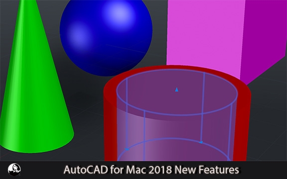 دانلود فیلم آموزشی AutoCAD for Mac 2018 New Features