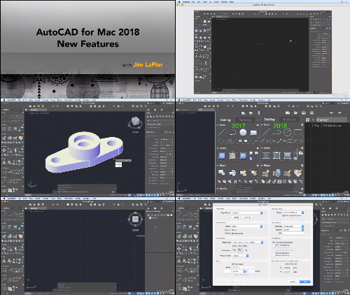 AutoCAD for Mac 2018 New Features center