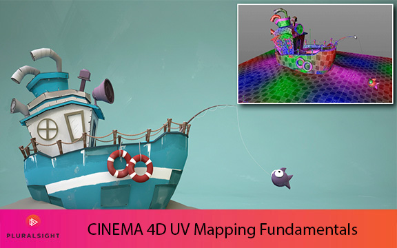 دانلود فیلم آموزشی CINEMA 4D UV Mapping Fundamentals