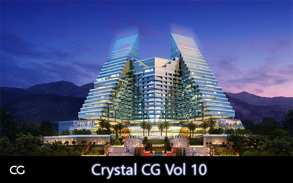 دانلود مدل سه بعدی صحنه خارجی Crystal CG Vol 10 برای 3ds Max