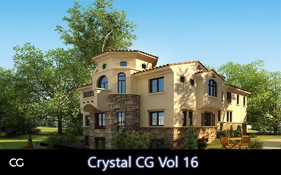 دانلود مدل سه بعدی صحنه خارجی Crystal CG Vol 16 برای 3ds Max