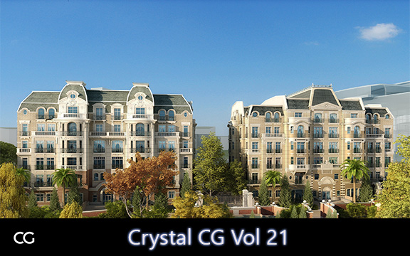 دانلود مدل سه بعدی صحنه خارجی Crystal CG Vol 21 برای 3ds Max