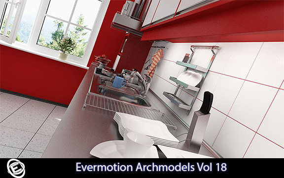 دانلود آرچ مدل Evermotion Archmodels Vol 18