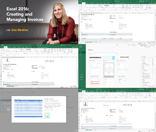 Excel 2016 Creating and Managing Invoices center