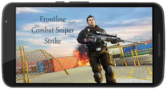 دانلود بازی Frontline Combat Sniper Strike v1.0 برای اندروید + مود