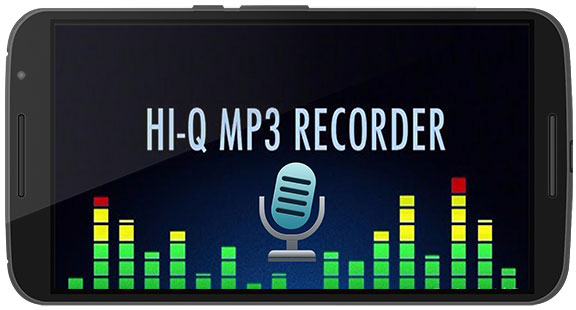 دانلود نرم افزار Hi-Q MP3 Voice Recorder v2.3 برای اندروید