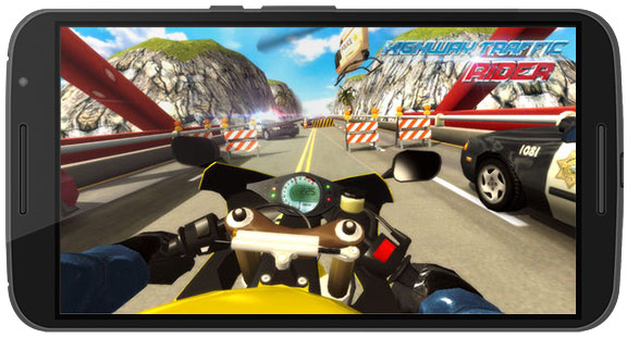 دانلود بازی Highway Traffic Rider v1.6.3 برای اندروید و iOS