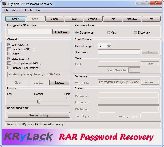krylack zip password recovery serial 3.70