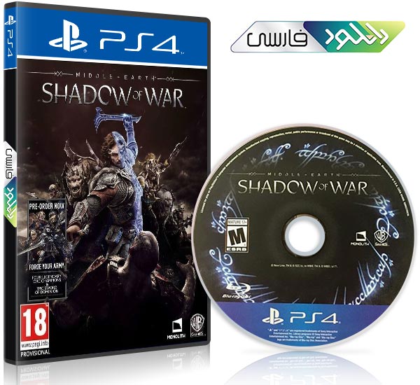 دانلود بازی Middle earth Shadow of War برای PS4 + آپدیت 108
