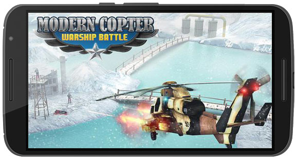 دانلود بازی Modern Copter Warship Battle v1.0 برای اندروید