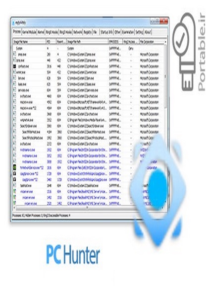 دانلود نرم افزار  PC Hunter v1.52 x86/x64 – Win