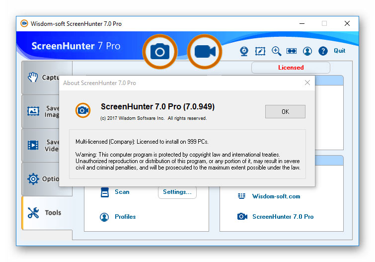 s the amount capture solution to salve y'all fourth dimension together with boost productivity ScreenHunter Pro v7.0.1011 + Crack Free Download [CrackSoftwareStore]