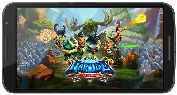 دانلود بازی Wartide Heroes of Atlantis v1.10.10 برای اندروید و iOS